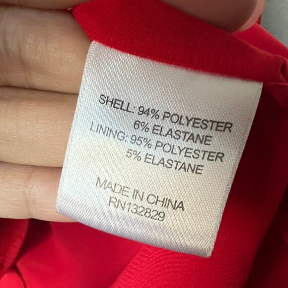 NBD Revolve Gracey Lace Back Mini Dress in Red Size M - Picture 5 of 6